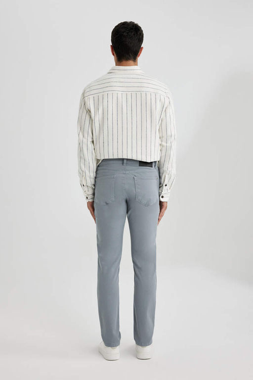 Узкие брюки из габардина - Defacto фото 6