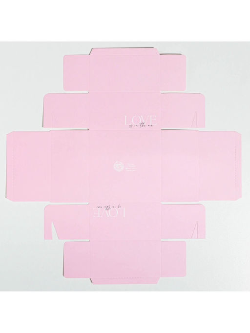 Цена за 5 шт. Коробка под бенто-торт с PVC крышкой Love, 12 х 6 х 11,5 см - Дарите счастье фото 4