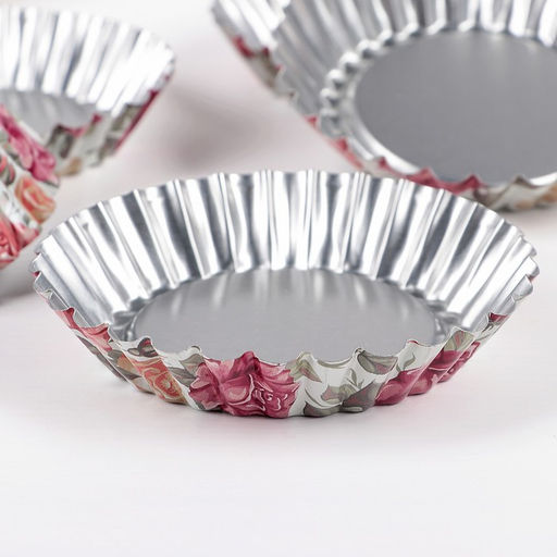 Набор форм для выпечки Доляна «Подсолнух. Розарий», 10×2.5 см, 6 шт.