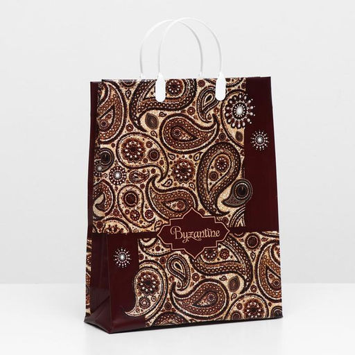 Цена за 10 шт. Пакет "Византия", мягкий пластик, 30 х 40 см, 150 мкм