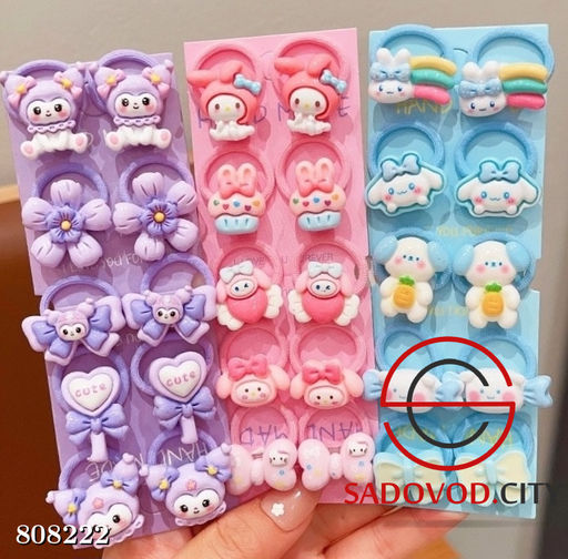 Набор резинок для волос 10 шт