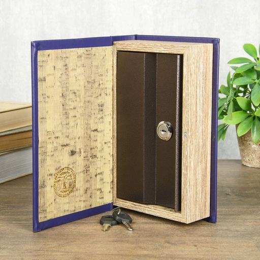 Сейф шкатулка книга "Покоряя горизонты" 21х13х5 см