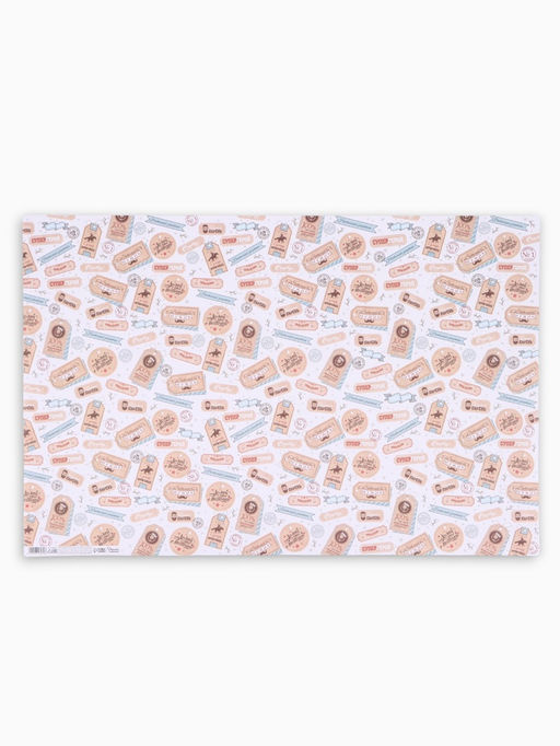 Цена за 10 шт. Бумага упаковочная крафт «СУПЕРГЕРОЙ», 60×90 см