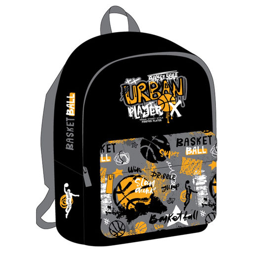 Рюкзак ArtSpace Street "Basketball" (Sch_Str65514) 40*29*18см, 1отделение, 1 карман, уплотненная спинка