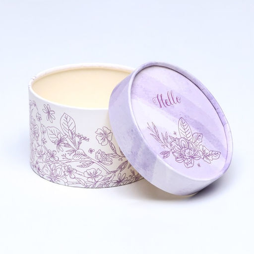 Набор шляпных коробок 3 в 1 «Сирень», 16×10.14×9.13×8.5 см