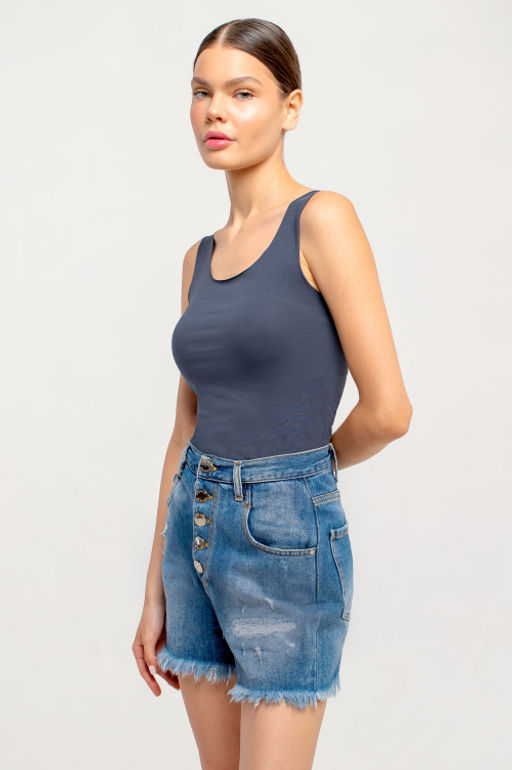 Арт. 3752/5 Майка женская 40-48 (5 шт) Цвет:графит - Калинка фото 8