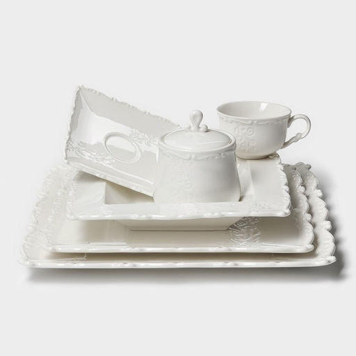 Салатник Magistro Kingdom, 300 мл, 12×5 см, фарфор, белый