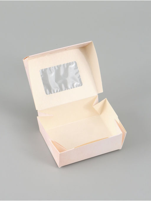 Цена за 5 шт. Коробка подарочная складная «Подарок», 10×8×3.5 см, с окном