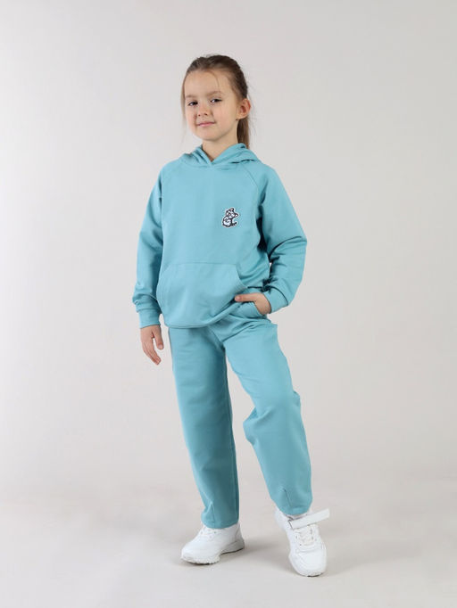 CRB wear / CSKG 70548-39-432 Брюки для девочки (Аквамарин (092)-52),аквамарин/Ex.Cherubino  фото 3
