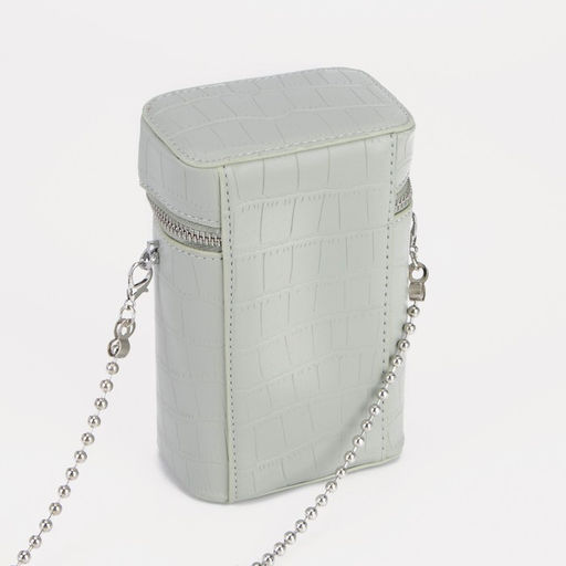 Сумка кросс-боди, отдел на молнии, длинный ремень, цвет зелёный - Simaland фото 2