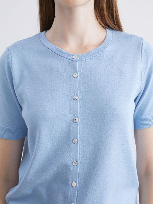 Bisiklet Yaka Kad?n Triko H?rka