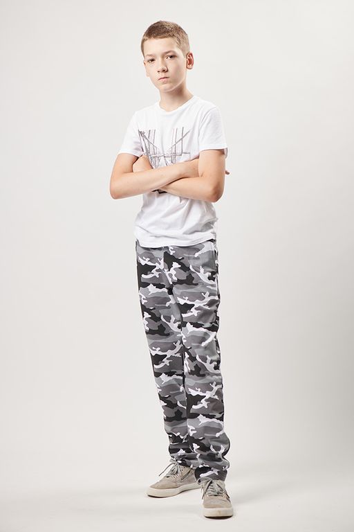 Спортивные брюки Футер 2-х ниточный, 75% хлопок, 20%  полиэстер, 5%  лайкра - Relay фото 4