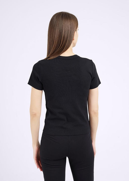 CLE LF013 Футболка жен. ЧБ база чёрный - Clever wear фото 2