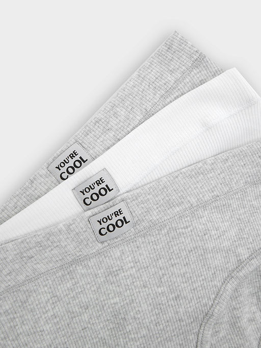 Трусы женские слипы мультипак (3 шт.) в белом цвете - Mark formelle фото 14