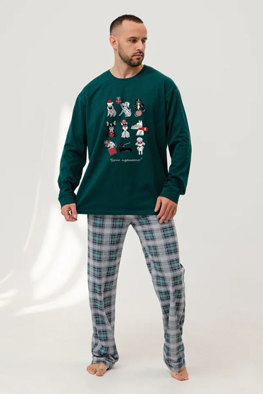 Пижама мужская Чудеса случаются - Оптима фото 2
