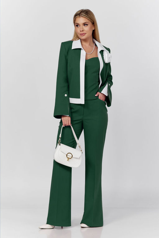Костюм DOGGI 2921 зел.изумруд+белый