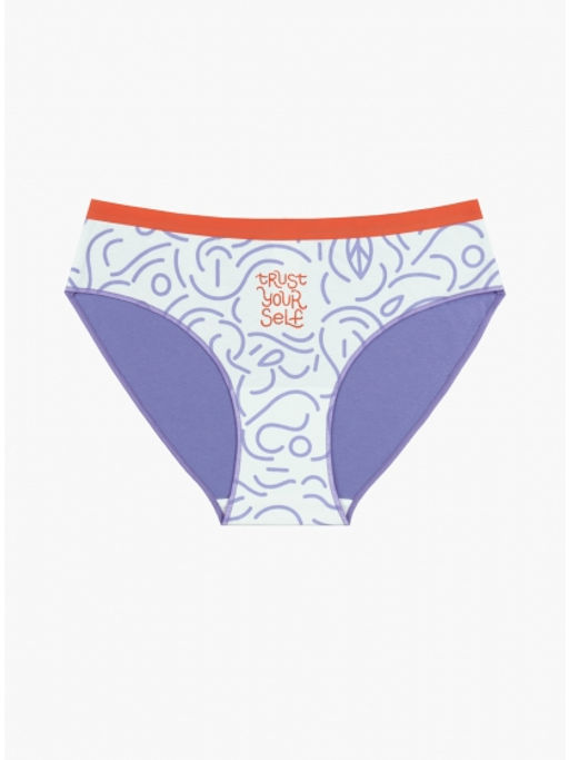 Женские трусы-слипы Indefini (Арт.3216LUB)  фото 3