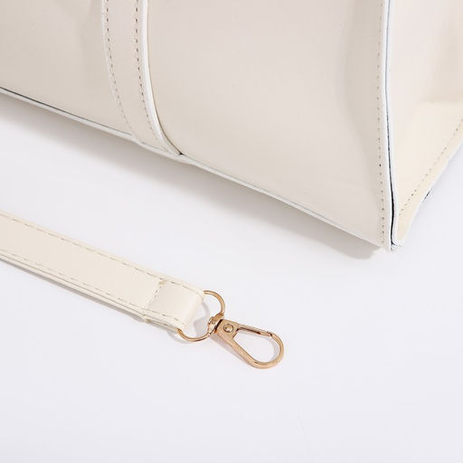 Сумка-тоут на молнии, цвет бежевый - Simaland фото 8