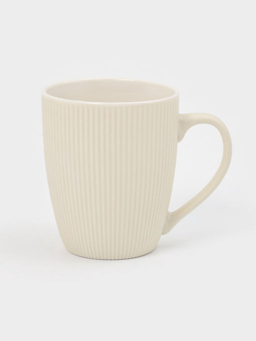 Кружки «Линии», набор 4 шт., 386 мл, 12×9×10 см, фарфор, молочные