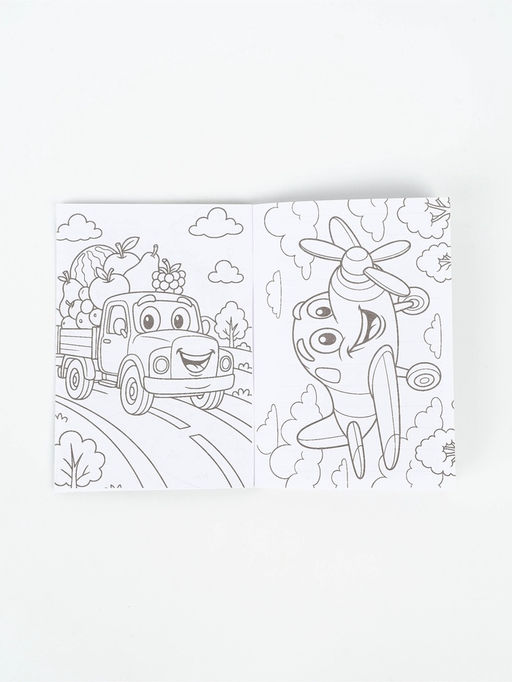 Подарочный набор, блокнот раскраска А6, 32 л., ручка пиши-стирай «Юному защитнику»