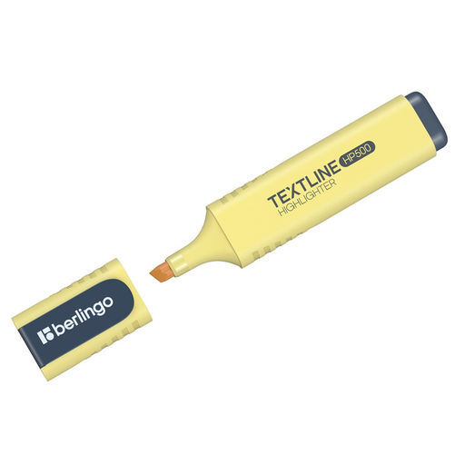 Текстмаркер BERLINGO "Textline HP500" 1-5мм ванильный (T7517)