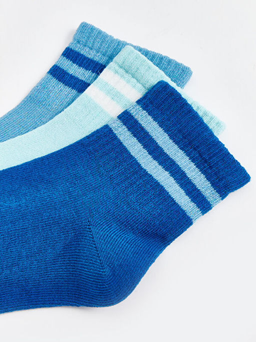 ?izgili Erkek ?ocuk Soket ?orap 3l?