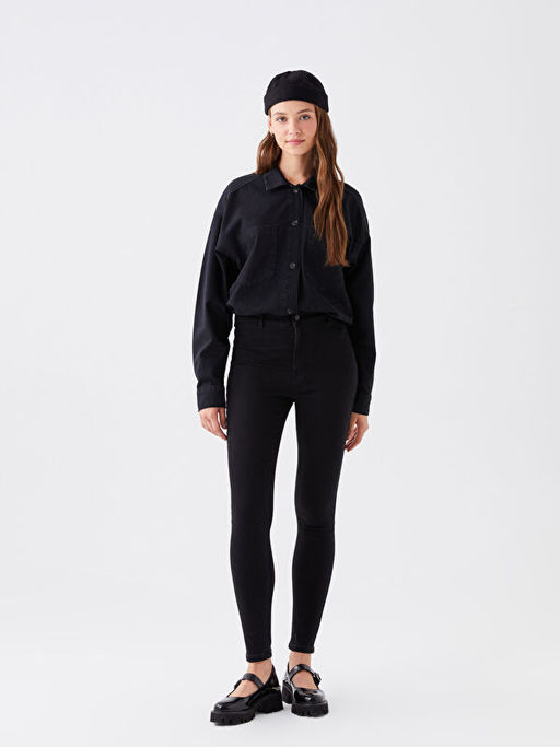 J?piter S?per Skinny Fit Kad?n Jean Pantolon