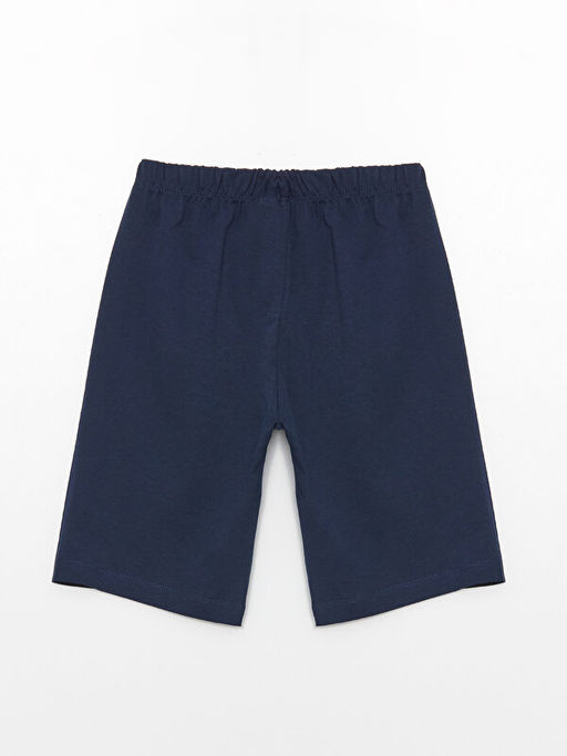 Beli Lastikli Stitch Bask?l? Erkek ?ocuk Pijama ?ort - Waikiki фото 2