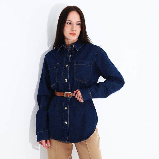 Ремень женский, ширина 2.2 см, винт, пряжка металл, цвет рыжий - Simaland фото 3