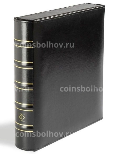 Альбом для монет без листов с защитным шубером формат Optima, Черный LEUCHTTURM 324423