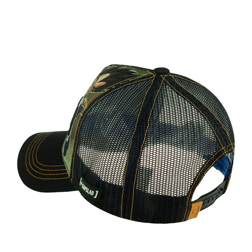 Бейсболка CAPSLAB арт. CL/DBZ4/1/VEG Dragon Ball Vegeta (черный / оливковый)  фото 2