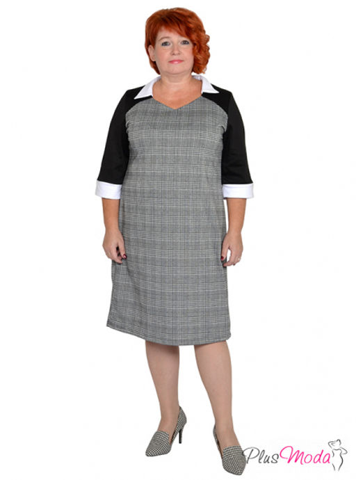 Платье Модель №1361 размеры 44-84 - Plusmoda фото 5