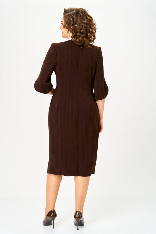 Платье Anastasia Mak 1308 коричневый  фото 6