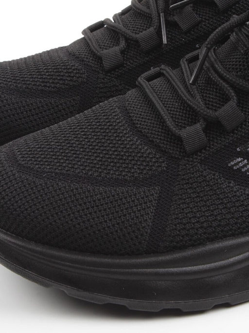 03-TEX-D01-07 BLACK Кроссовки летние мужские (текстиль)