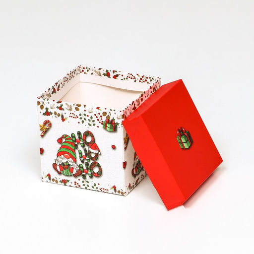 Цена за 12 шт. Коробка Самосборная Гном 10 х 10 х 10 см - UPAK LAND фото 4