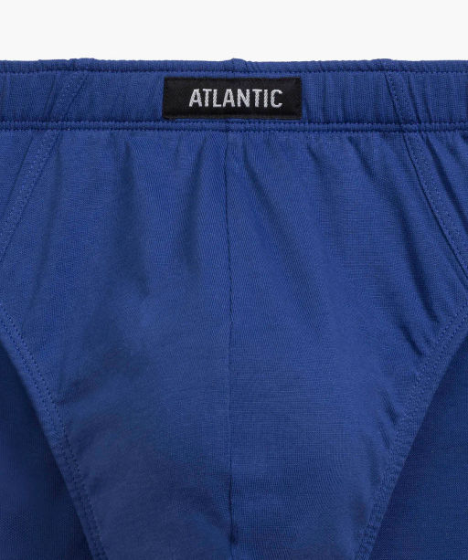 ATLANTIC 3MP-176 Трусы спорт Multicolor - набор 3 шт. темно-синий + голубой + темно-синий фото 5