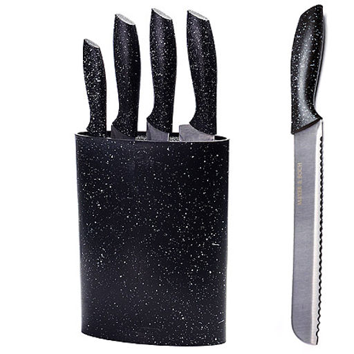 29658 Набор ножей 4пр + подставка MВ (х6)