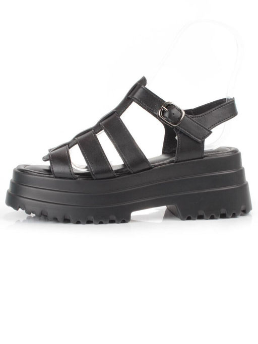 08-PEY337-1 BLACK Босоножки женские