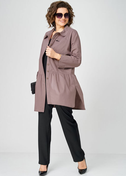 Блуза EVA GRANT 7068-1 капучино