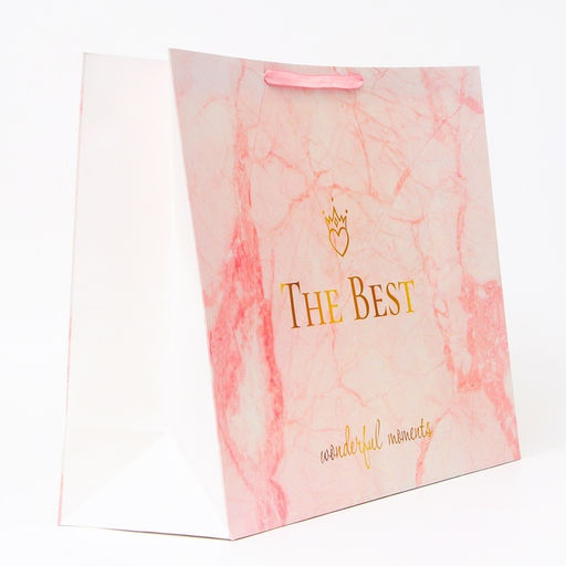 Пакет подарочный ламинированный The Best, XXL 61?46?20 см