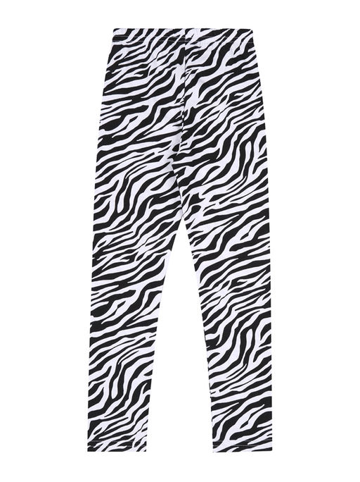 Легинсы Апрель хлопок с принтом зебра  фото 2