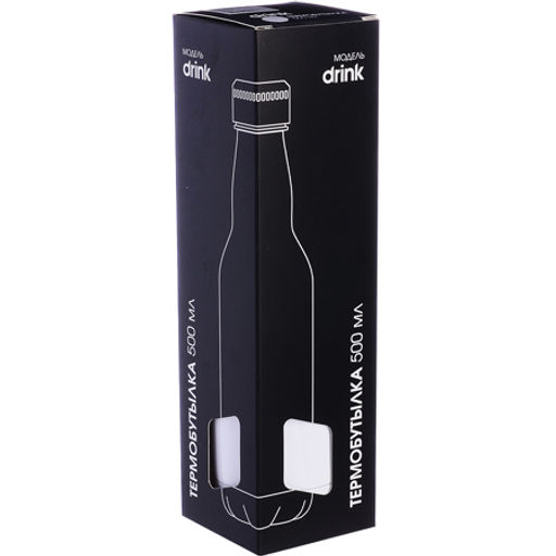 77020-1 Термобутылка 500мл. Drink, белая (х20) - Mayer&boch фото 4
