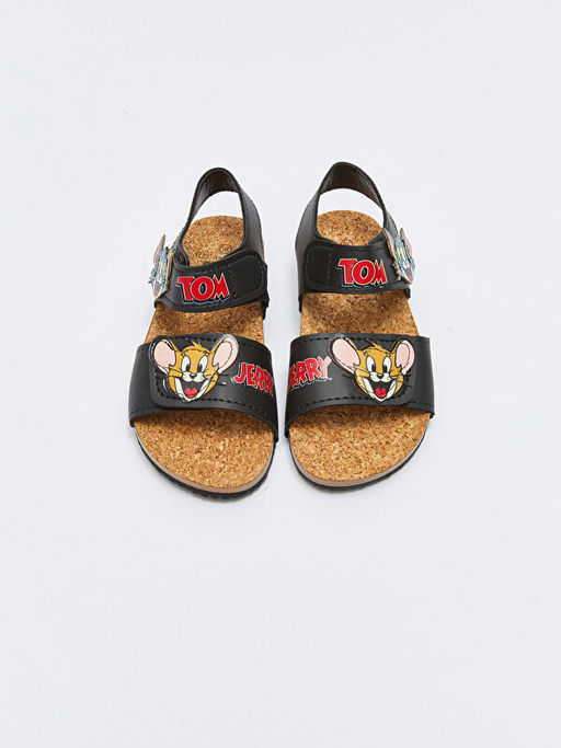 Tom&Jerry Lisansl? C?rt C?rtl? Erkek ?ocuk Sandalet - Waikiki фото 3