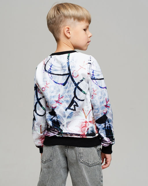 СДизайнерский детский свитшот SAHAR art lab