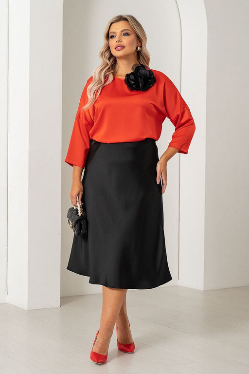 Юбка МЮ-241 черный - Took a look фото 4