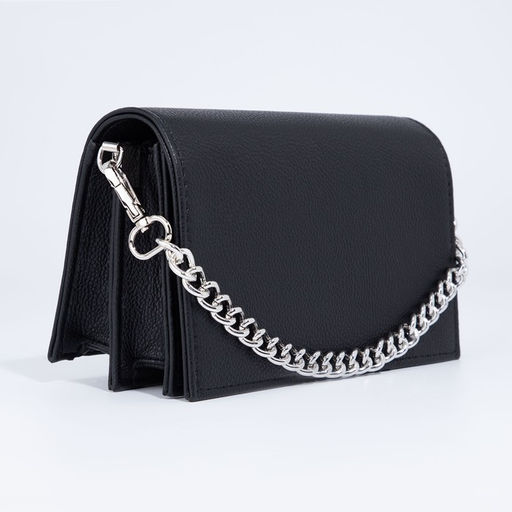 Сумка женская TEXTURA, мессенджер, маленький размер, цвет чёрный  фото 5