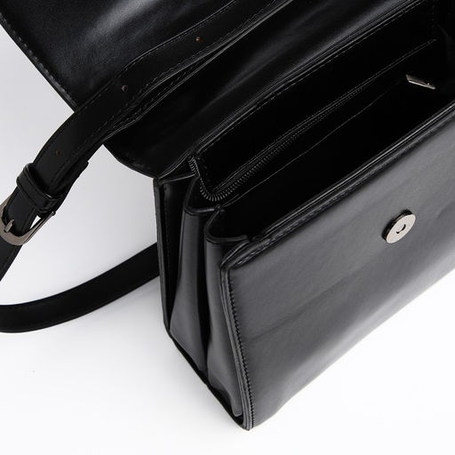 Сумка-мессенджер на магните, цвет чёрный - Simaland фото 6