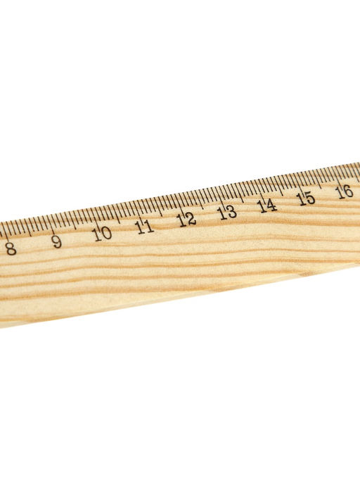 Цена за 72 шт. Линейка деревянная, 20 см