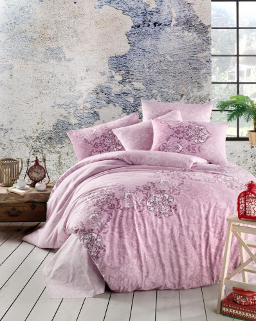 КПБ EFOR RANFORCE (MARFIL LILA) 100% хлопок евро