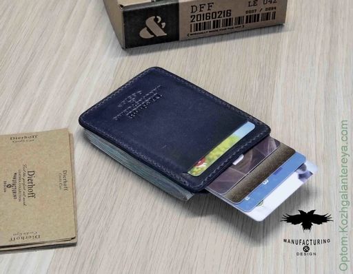 Визитница мужская кожаная Dierhoff Д 6010-912 - Sergio valentini фото 5